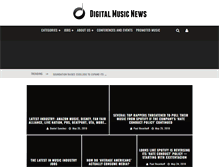 Tablet Screenshot of digitalmusicnews.com